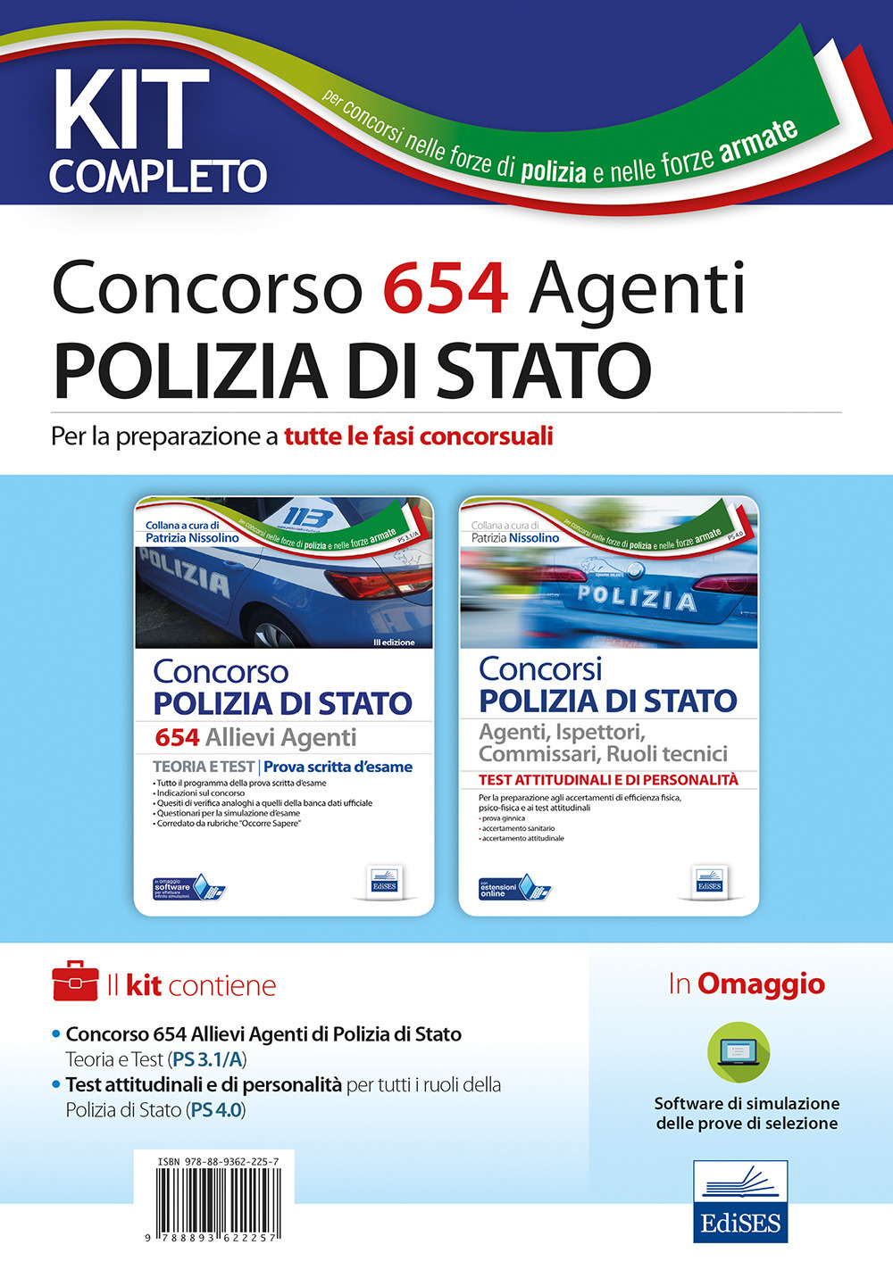 Concorso 654 allievi agenti Polizia di Stato. Kit