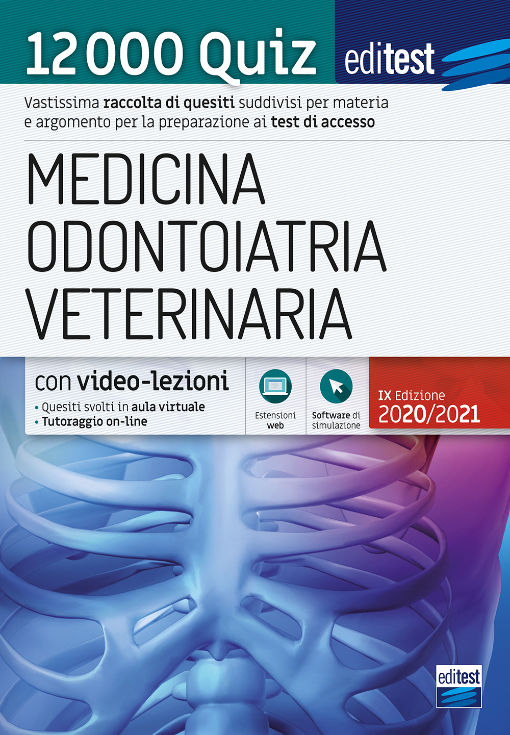 EdiTEST. Medicina, Odontoiatria, Veterinaria. 12000 quiz