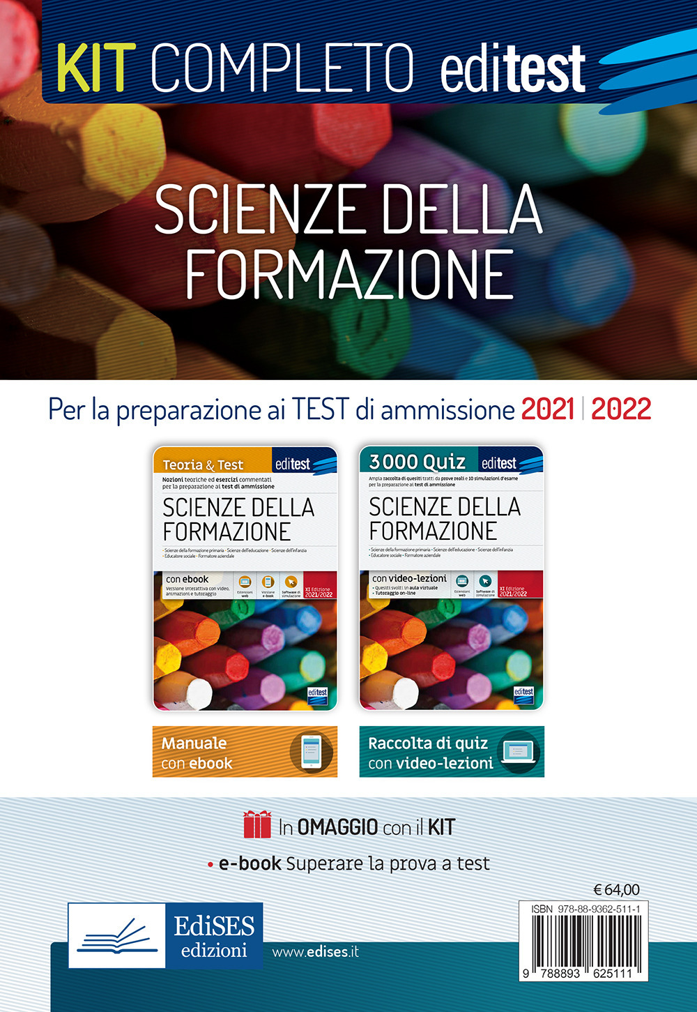 Test Scienze della Formazione Primaria. Per la preparazione ai test di ammissione 2020-2021