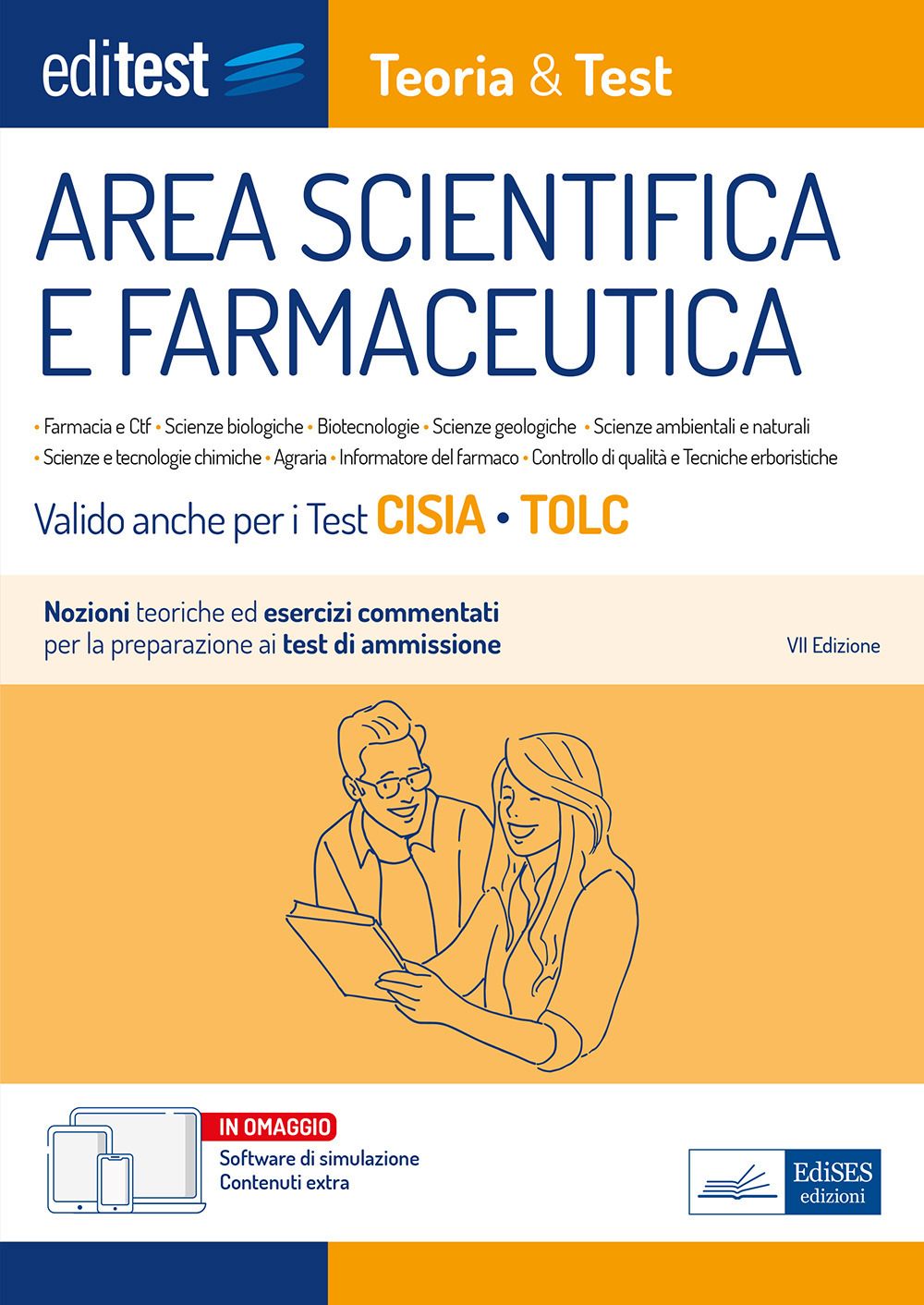EdiTEST. Area scientifica e farmaceutica. Teoria & test. Nozioni teoriche ed esercizi commentati per la preparazione ai test di accesso
