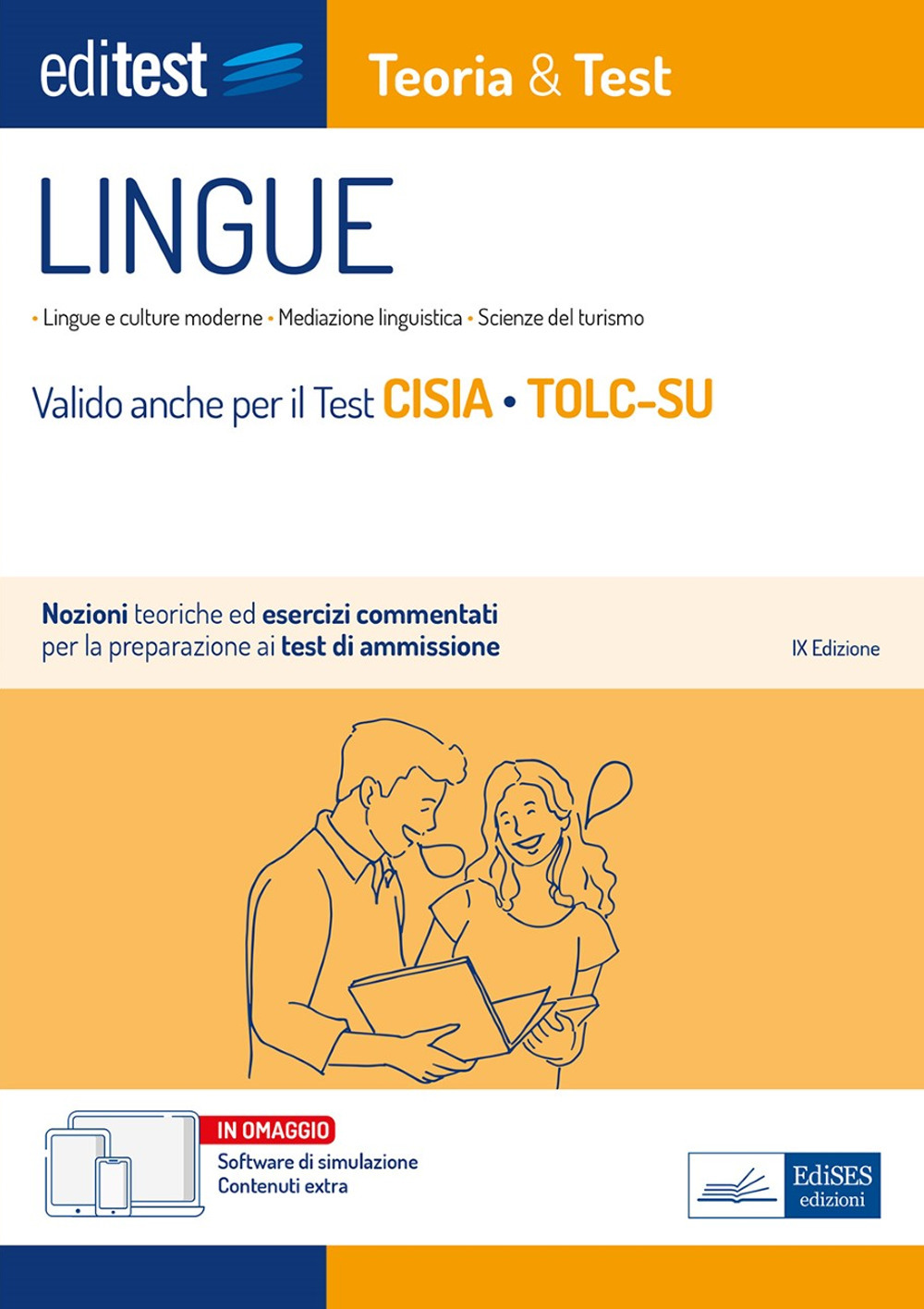EdiTEST. Lingue. Teoria & test. Nozioni teoriche ed esercizi commentati per la preparazione ai test di ammissione