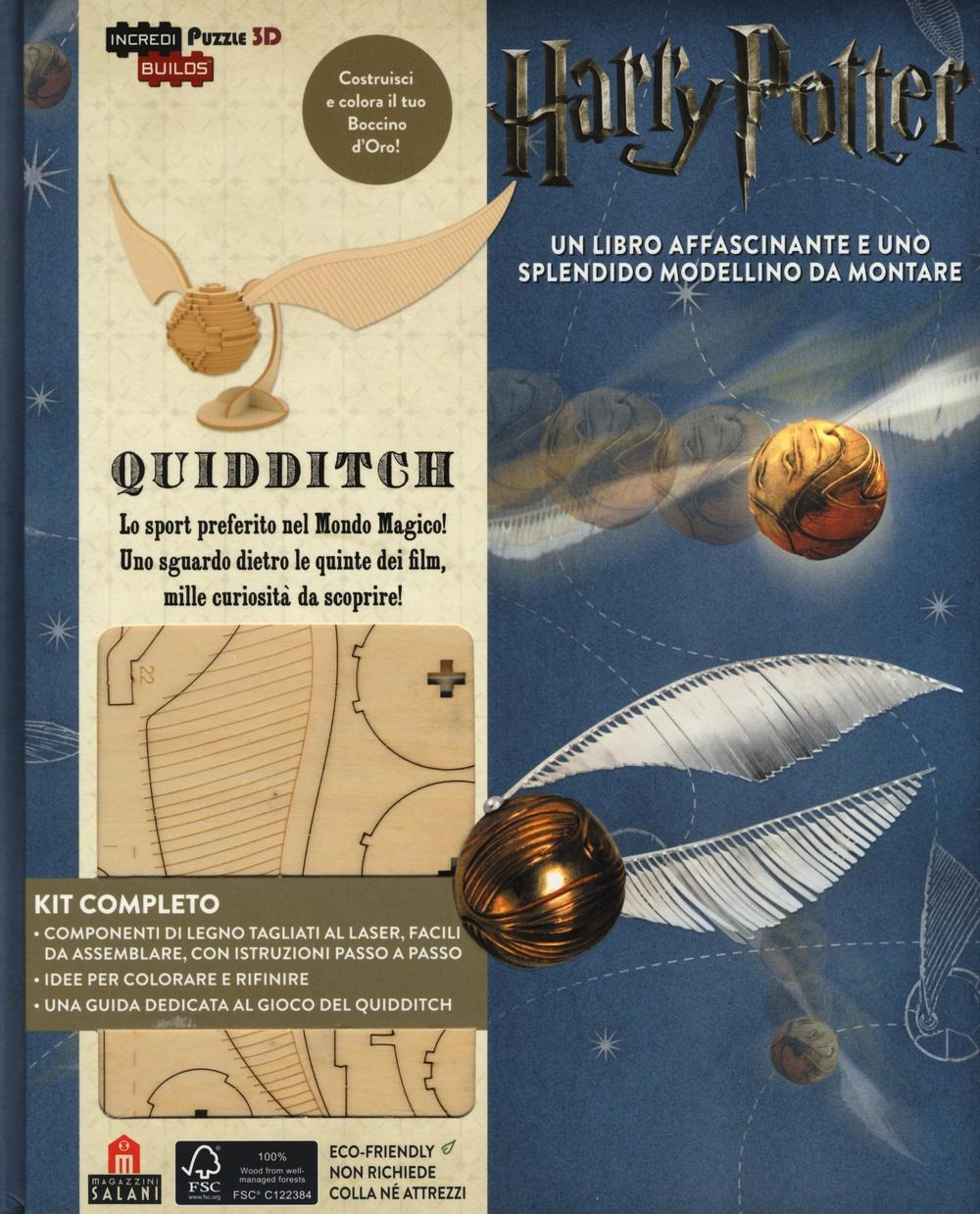 Harry Potter. Quidditch. Puzzle Incredibuilds puzzle 3D da J. K. Rowling