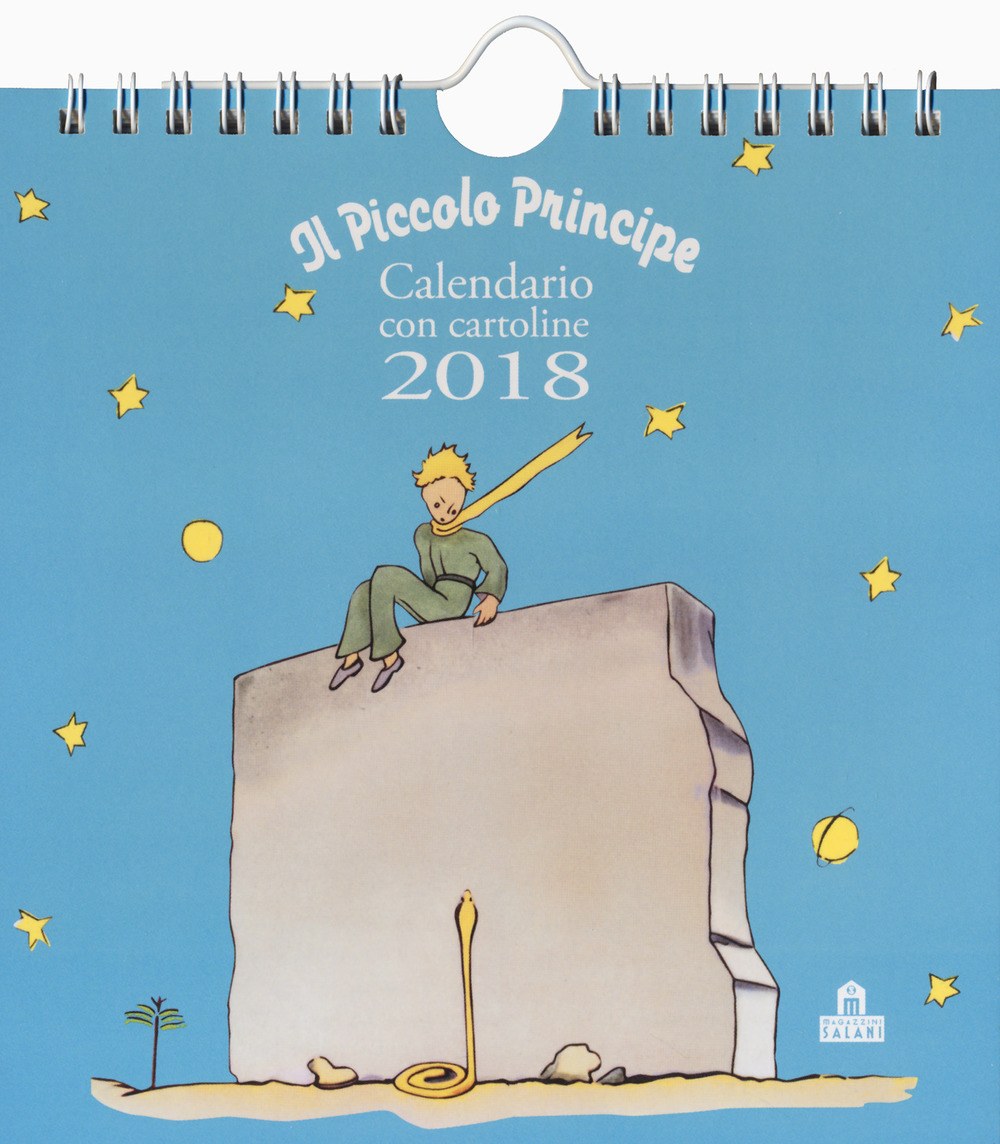 Il Piccolo Principe. Calendario delle cartoline 2018