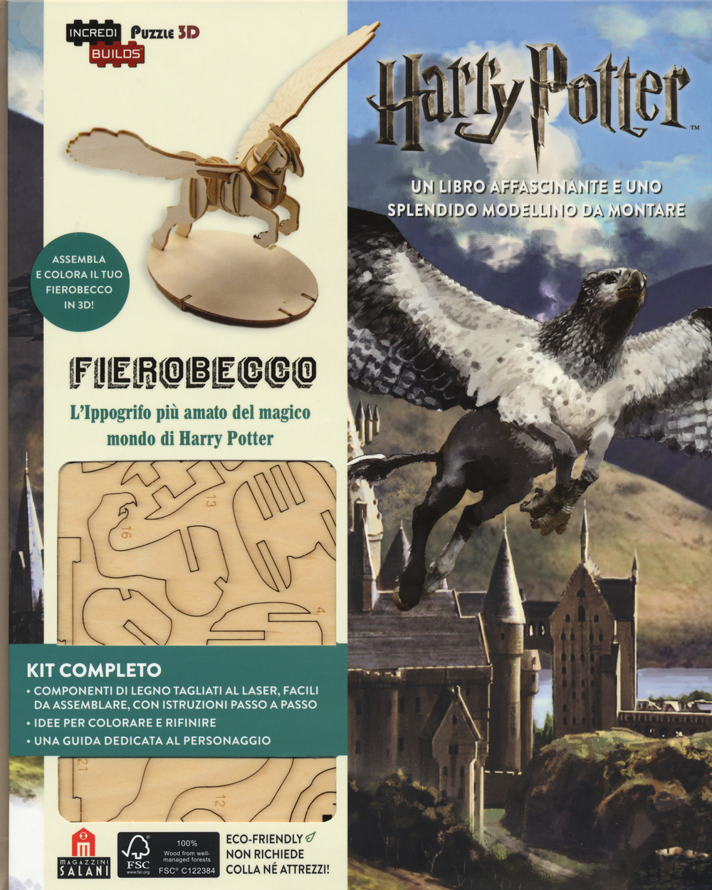Fierobecco. Harry Potter. Incredibuilds puzzle 3D da J. K. Rowling