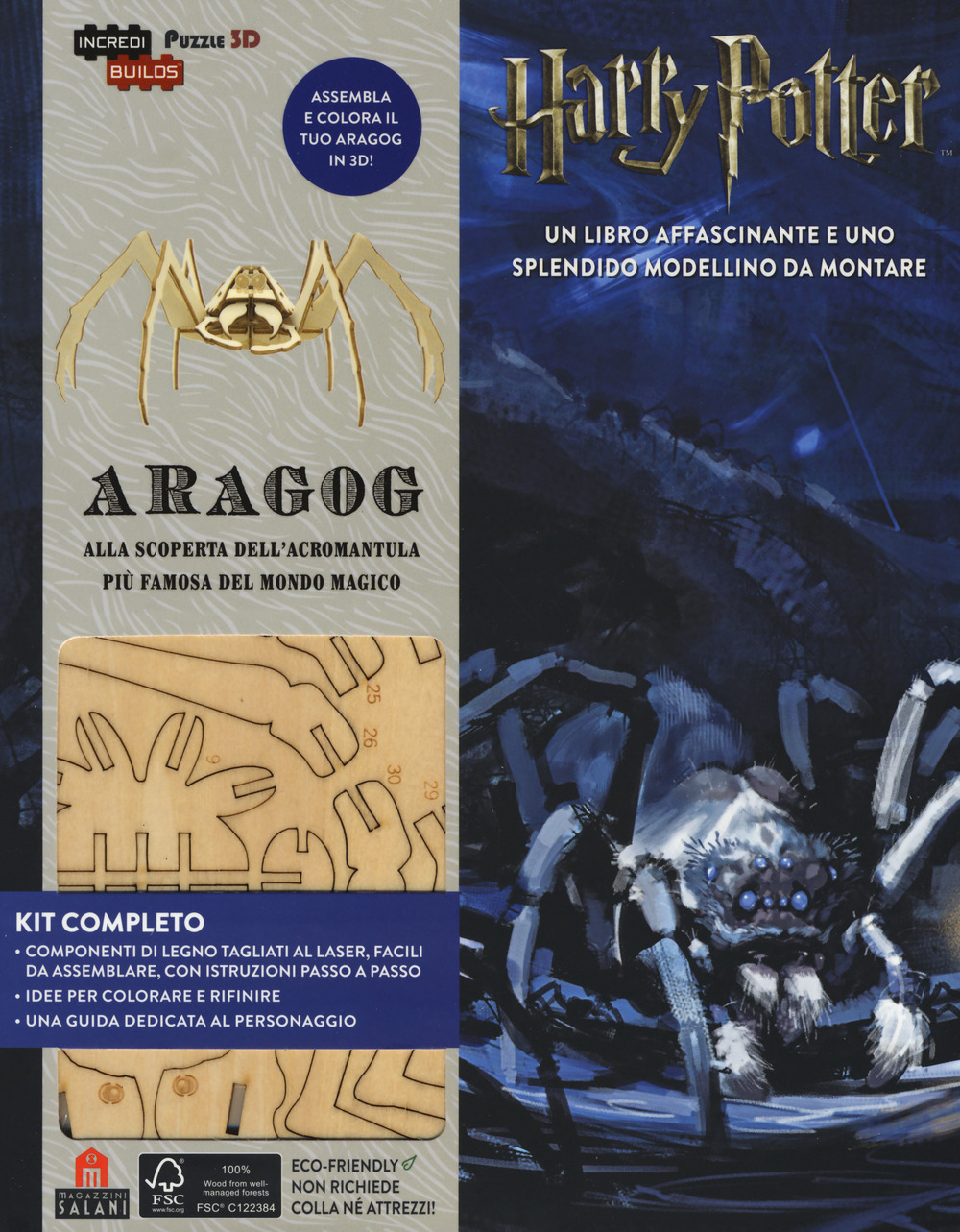 Aragog. Harry Potter. Incredibuilds puzzle 3D da J. K. Rowling