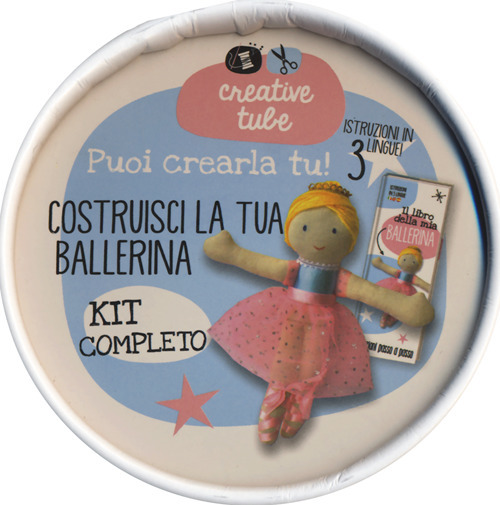 Costruisci la tua ballerina. Creative tube