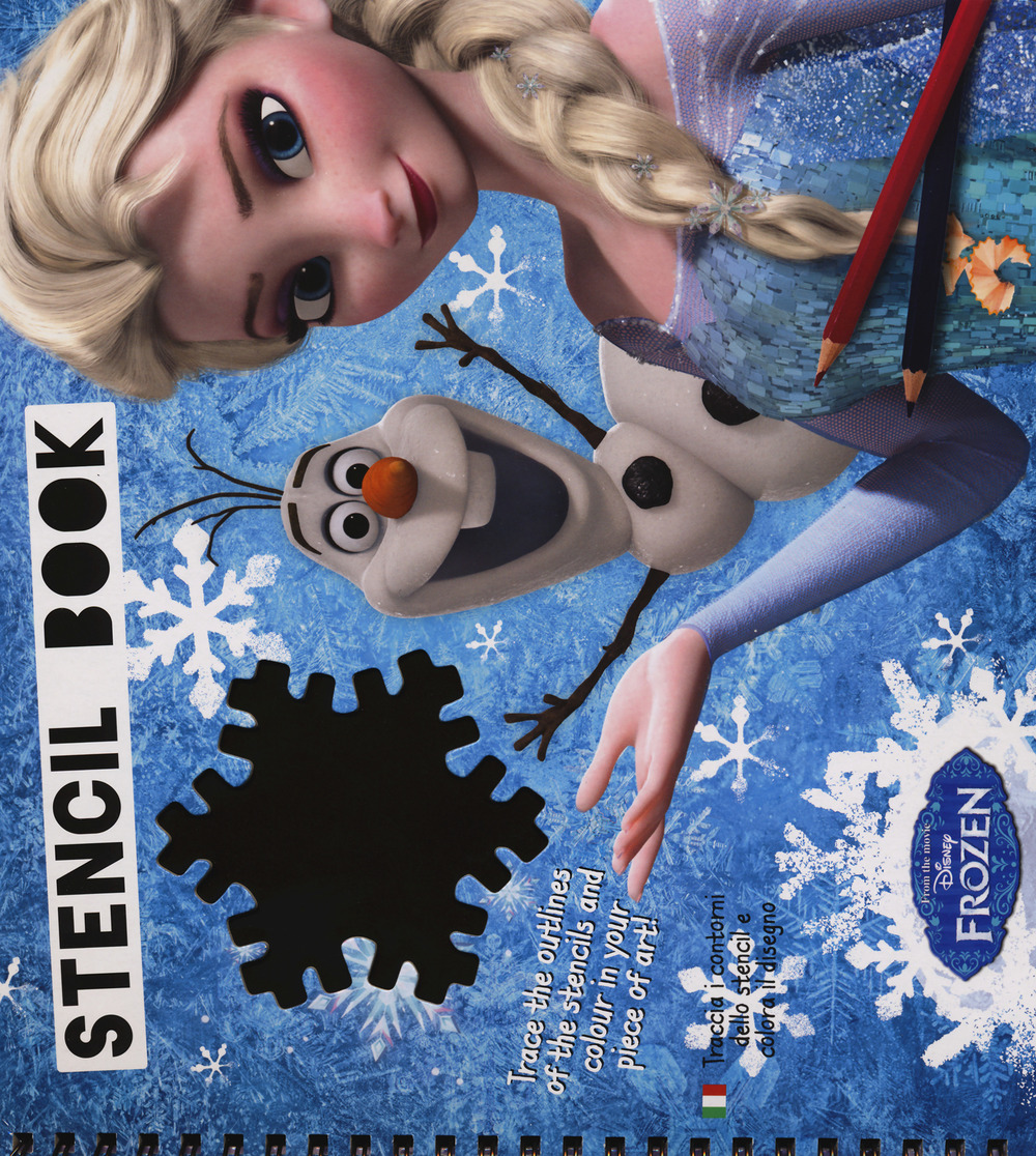 Frozen. Libro stencil. Vol. 1