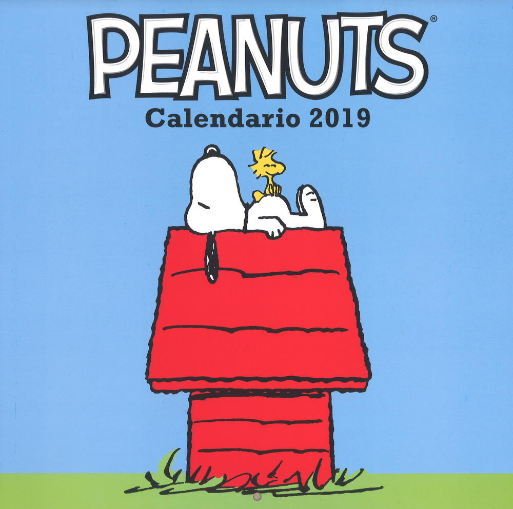 Peanuts. Calendario da parete 2019