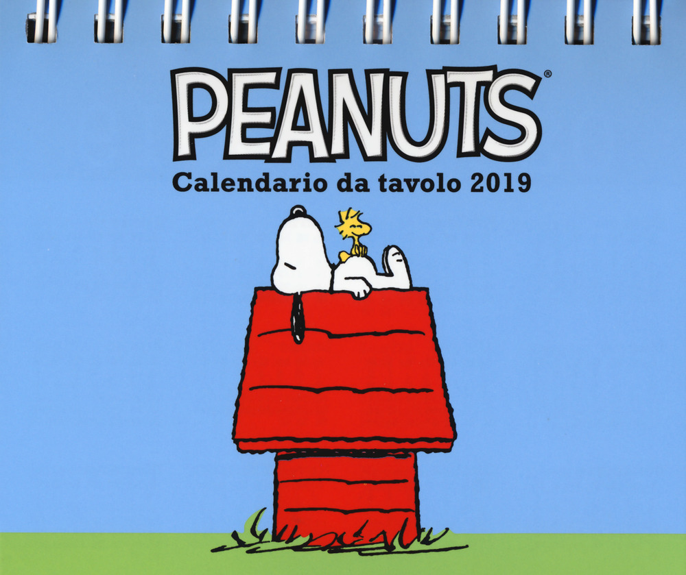 Peanuts. Calendario da tavolo 2019