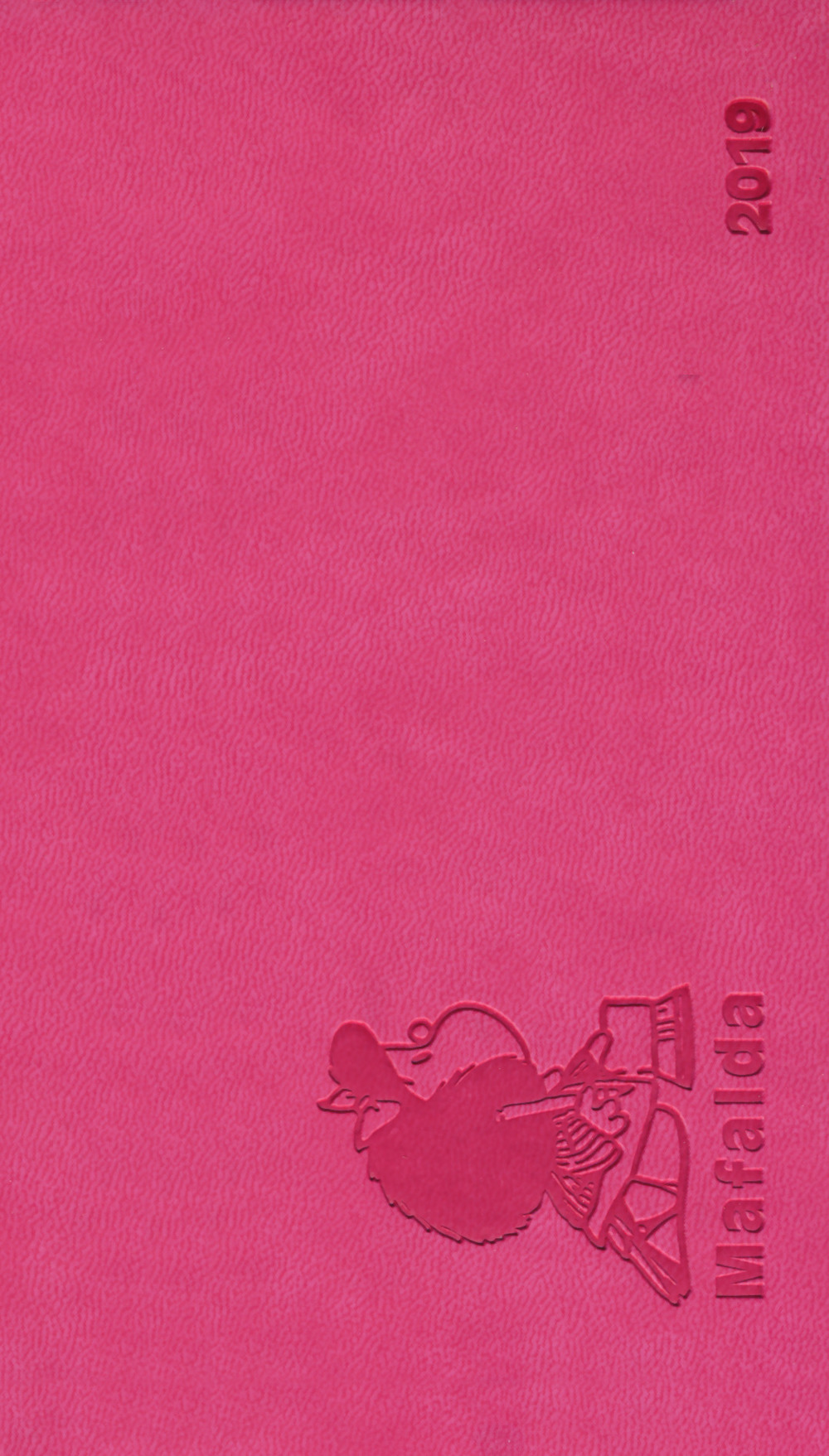 Mafalda. Agenda orizzontale 2019