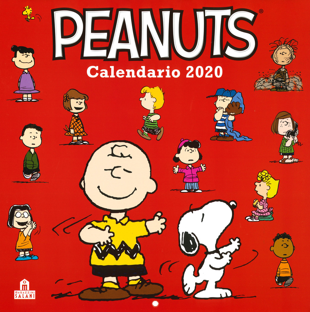 Peanuts. Calendario da parete 2020