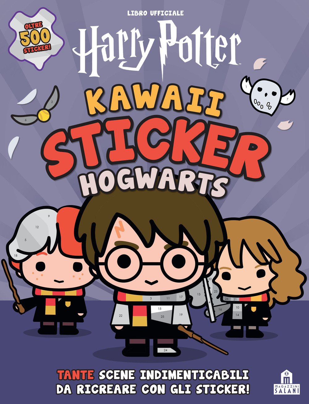 Hogwarts. Kawaii sticker. Harry Potter