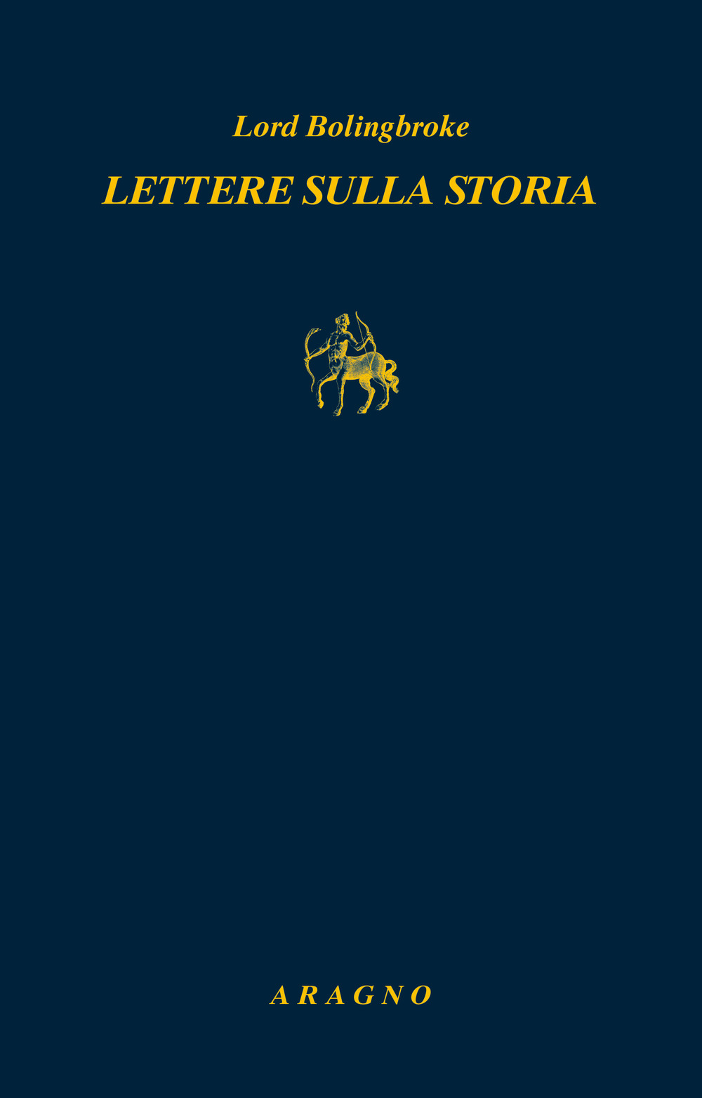 Lettere sulla storia