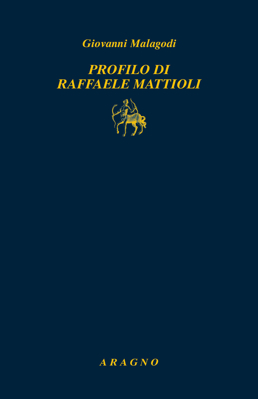 Profilo di Raffale Mattioli