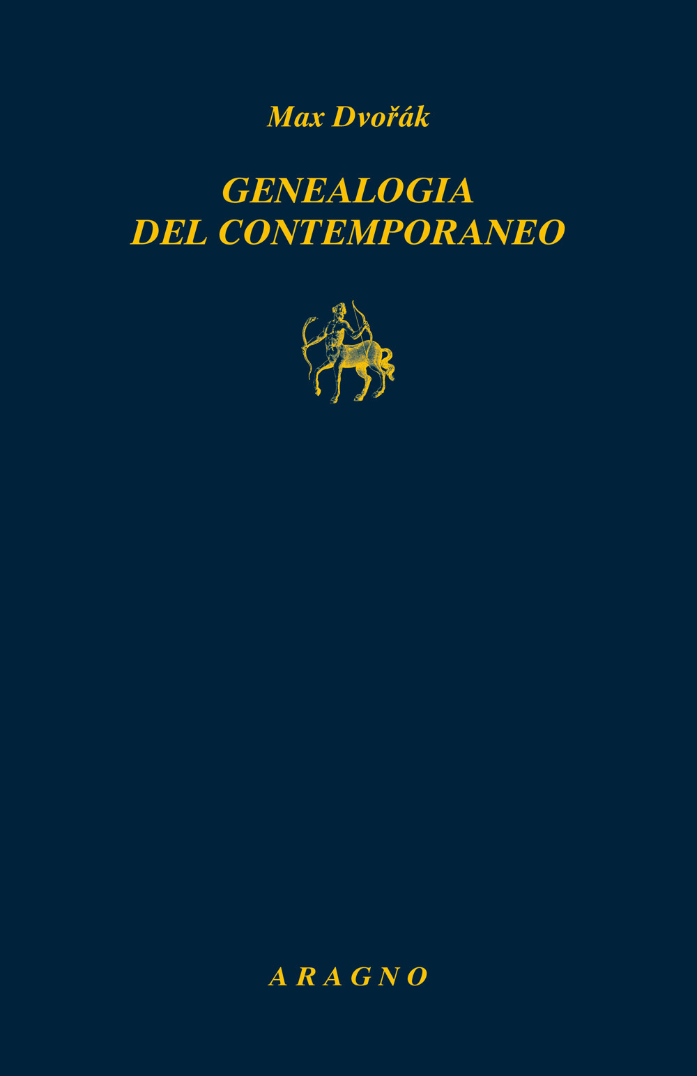 Genealogia del contemporaneo