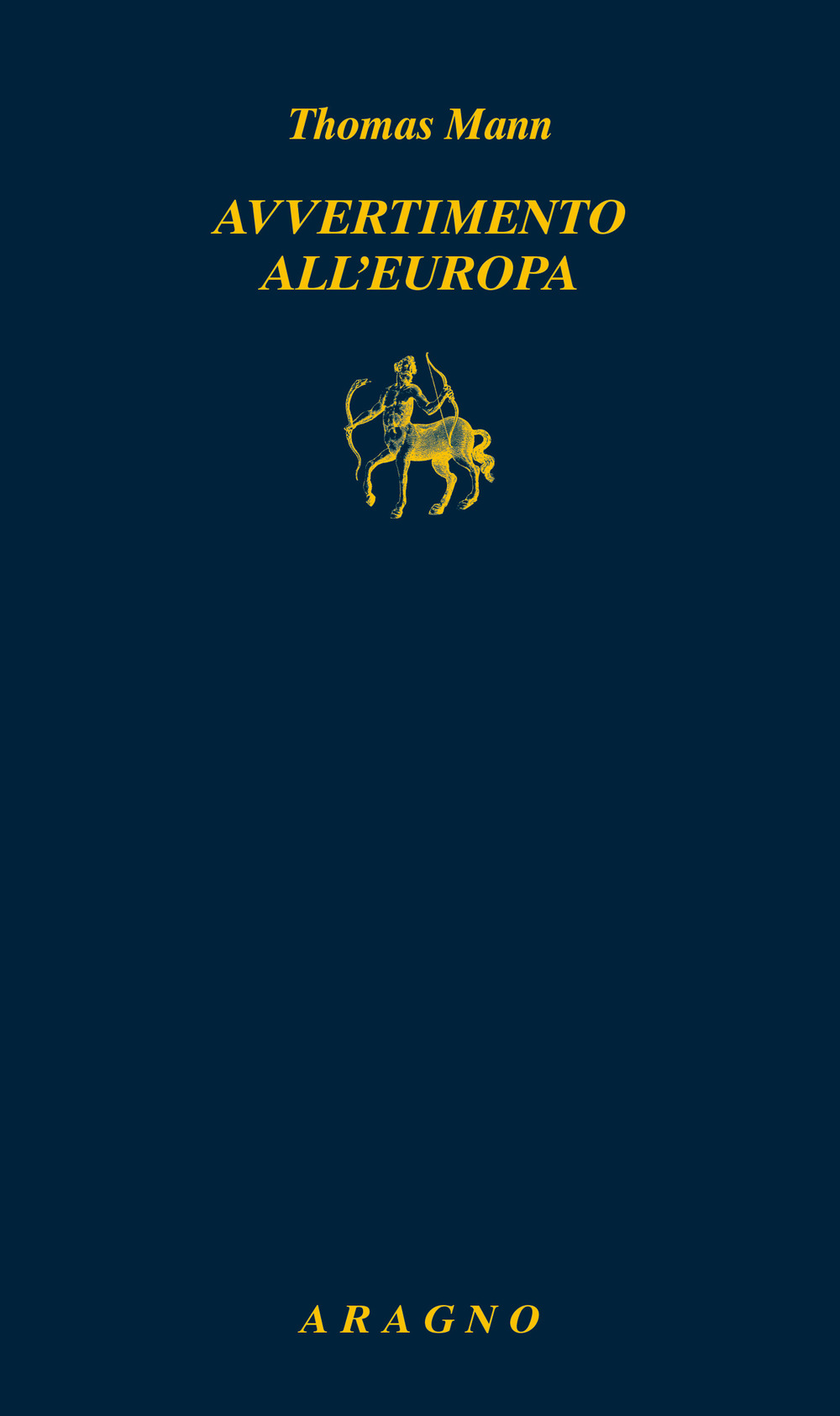 Avvertimento all'Europa