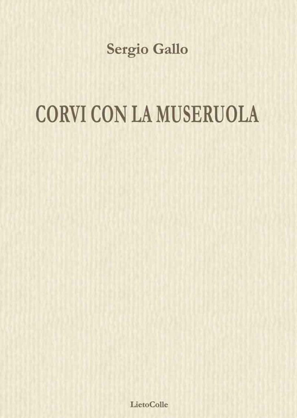 Corvi con la museruola