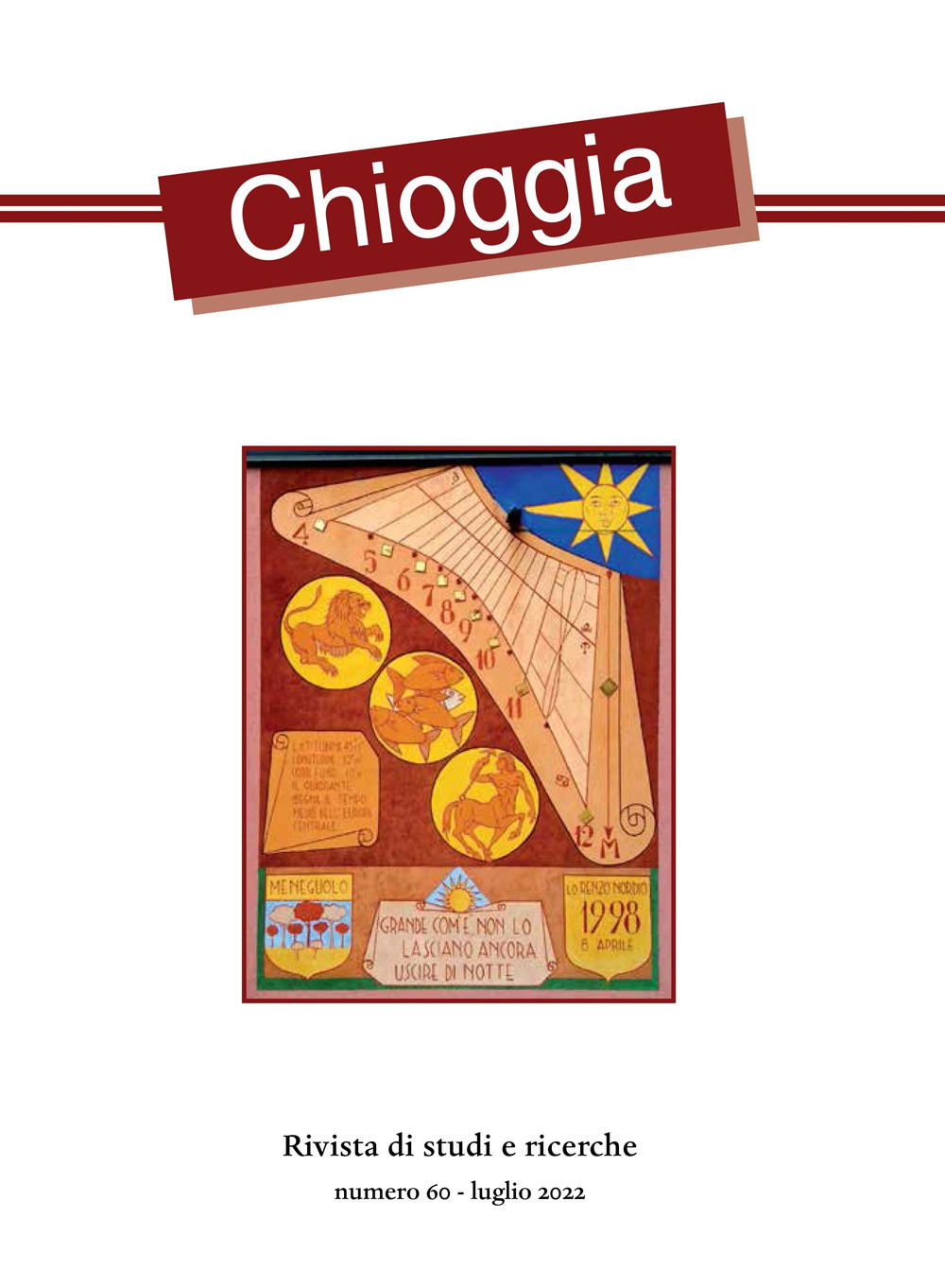 Chioggia. Rivista di studi e ricerche. Vol. 60