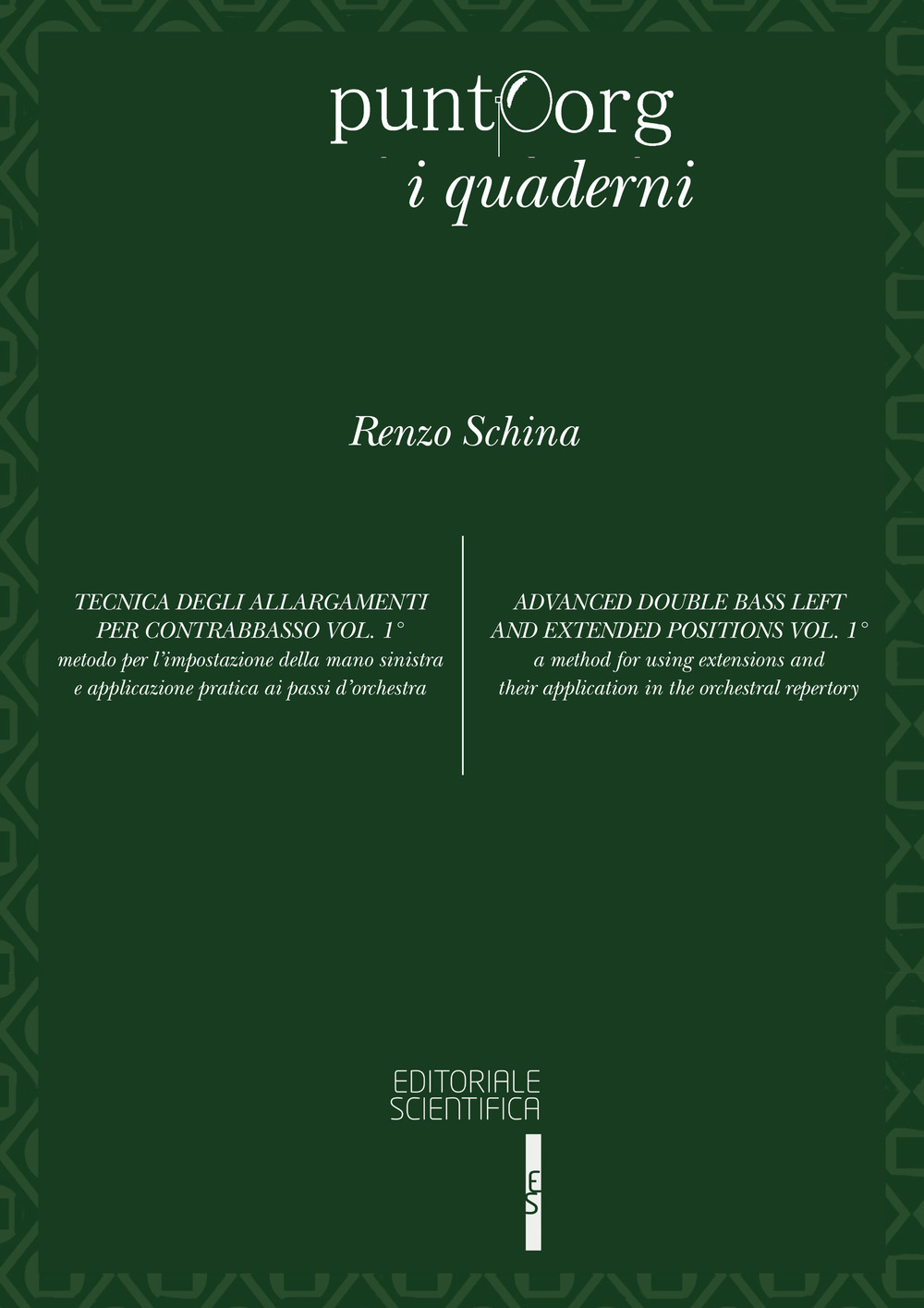 Tecnica degli allargamenti per contrabbasso. Metodo per l'impostazione della mano sinistra e applicazione pratica ai passi d'orchestra. Ediz. italiana e inglese. Vol. 1