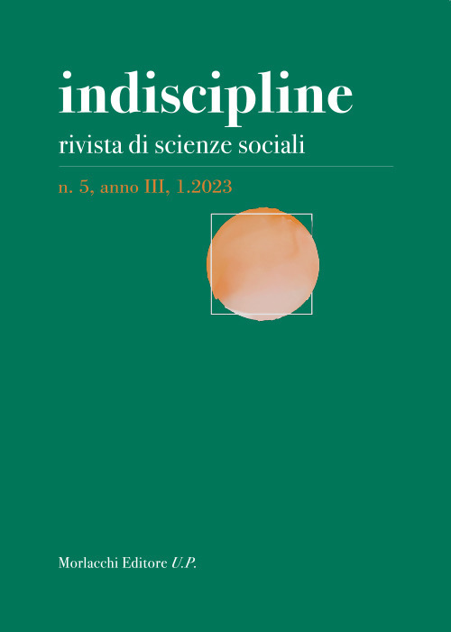 Indiscipline. Rivista di scienze sociali. Vol. 1