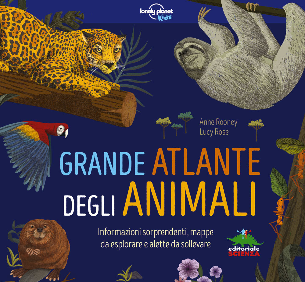 Grande atlante degli animali. Informazioni sorprendenti, mappe da esplorare e alette da sollevare