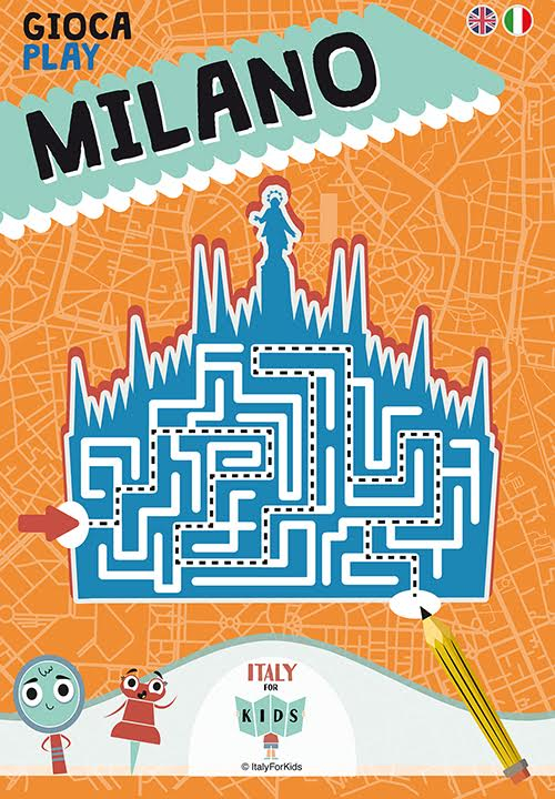 Gioca con Milano. Play with Milano. Ediz. italiana e inglese