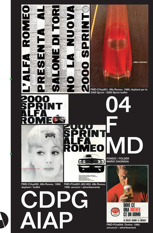 F MD Mario Dagrada, dalla grafica editoriale per Rizzoli alla pubblicità. Vol. 4