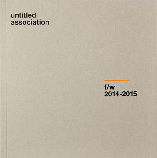 Untitled association f/w (2014-2015)