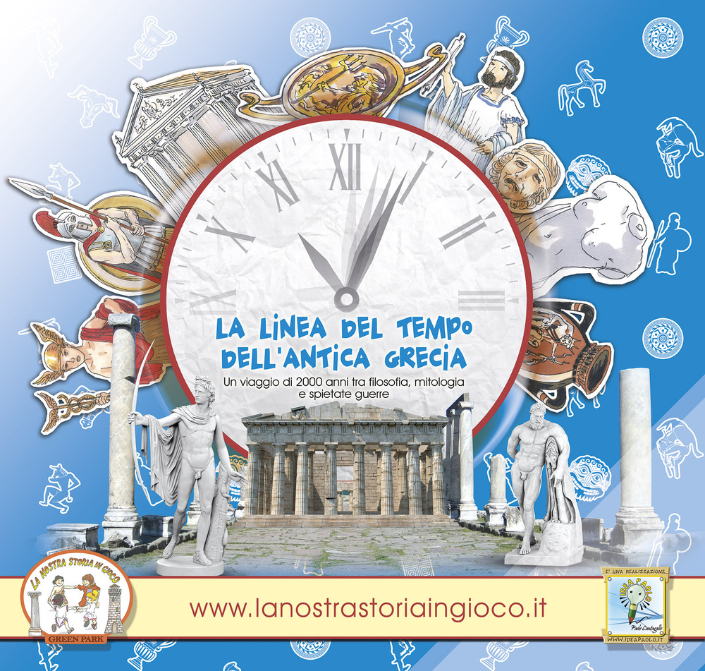 La Linea del tempo dell'Antica Grecia. Un viaggio di 2.000 anni tra filosofia, mitologia e spietate guerre