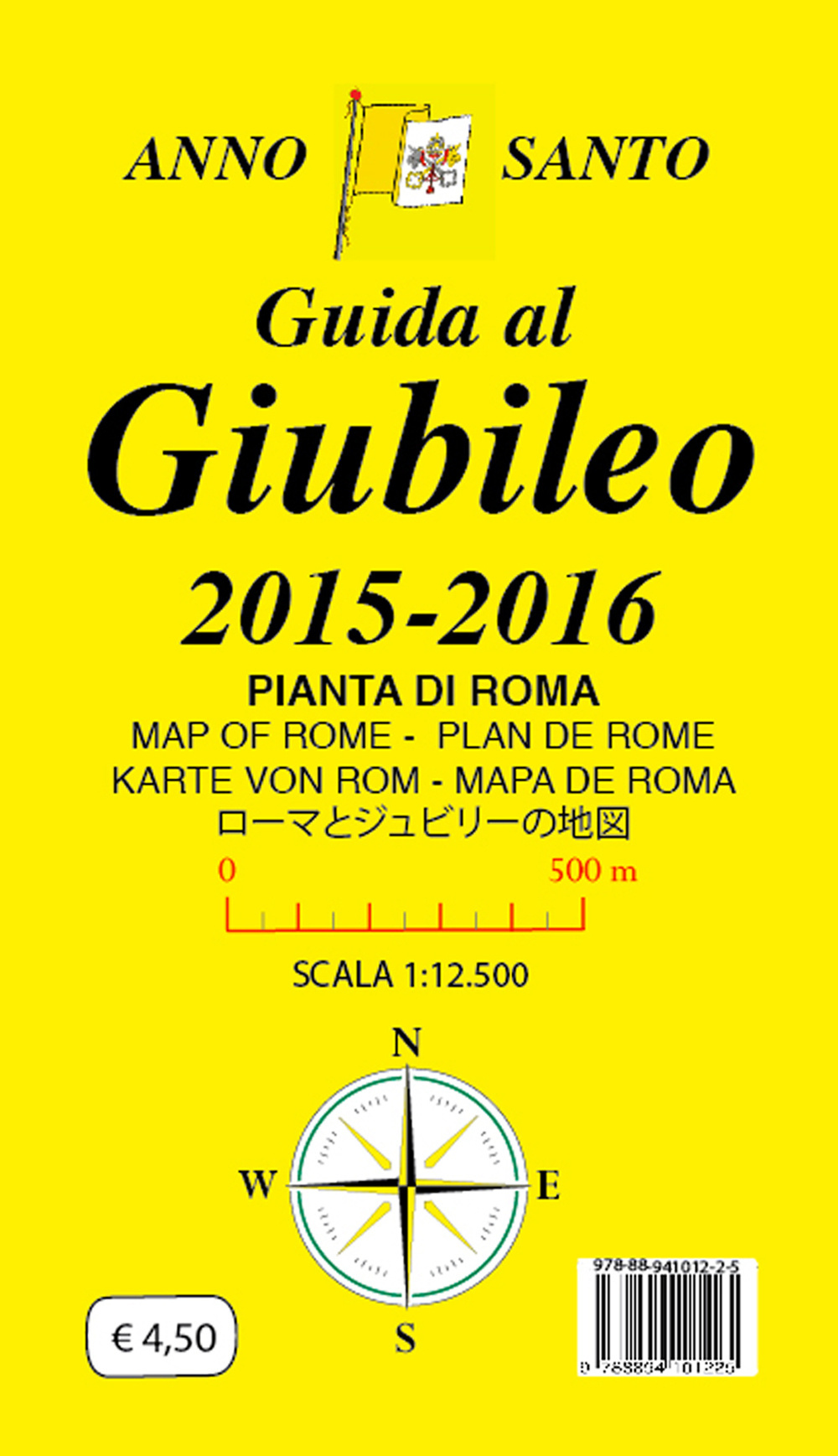 Guida al giubileo. Pianta di Roma
