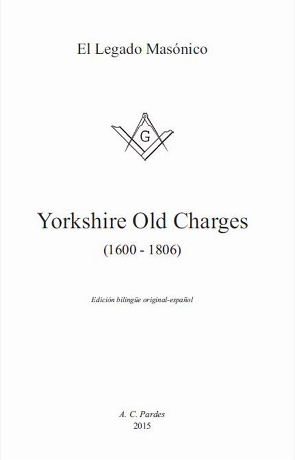 Yorkshire old charges (1600-1806)