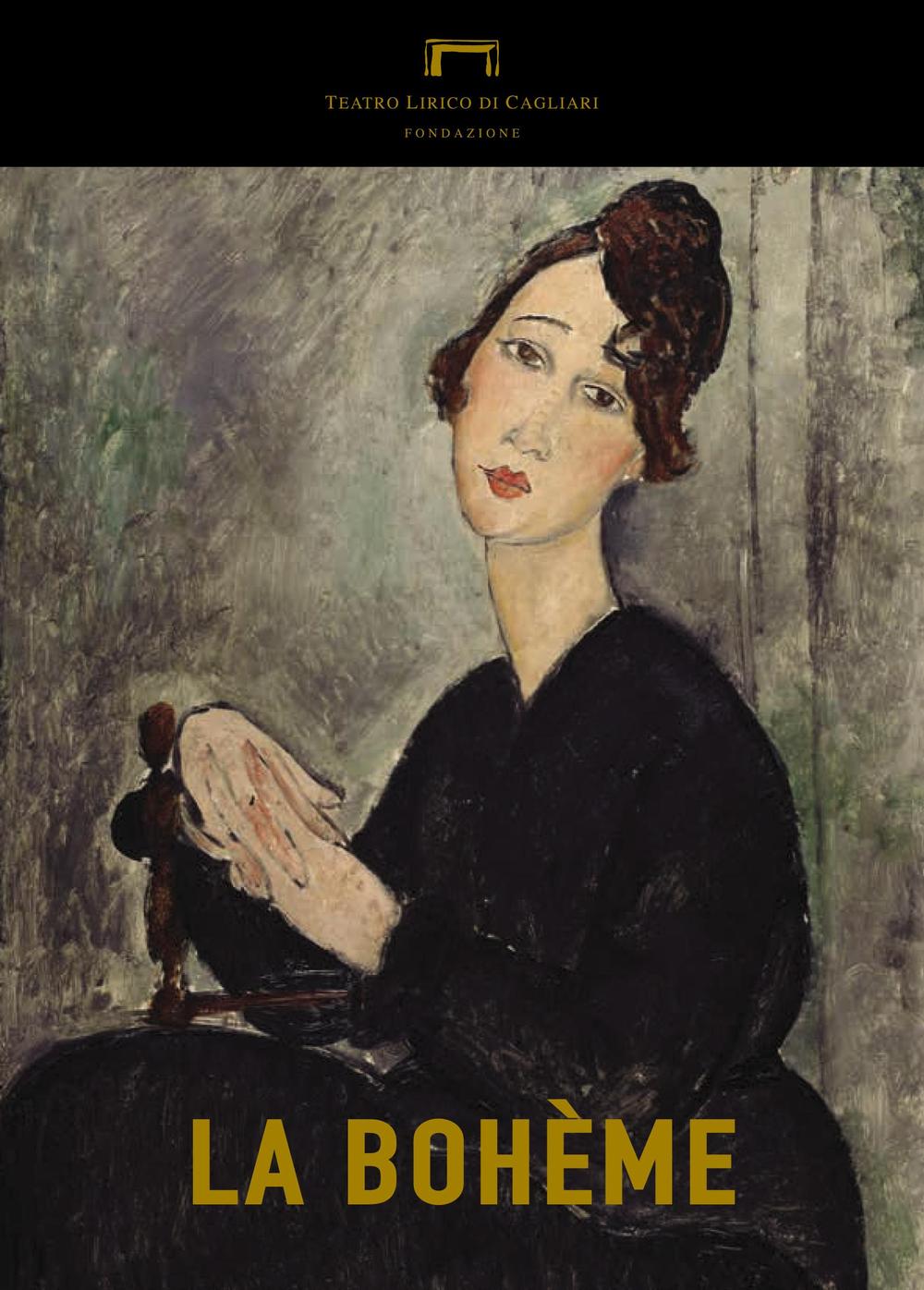 La bohème di Giacomo Puccini. Programma di sala stagione lirica e di balletto 2016. Teatro Lirico di Cagliari