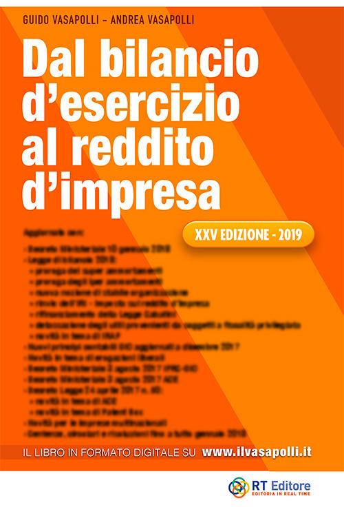 Dal bilancio d'esercizio al reddito d'impresa