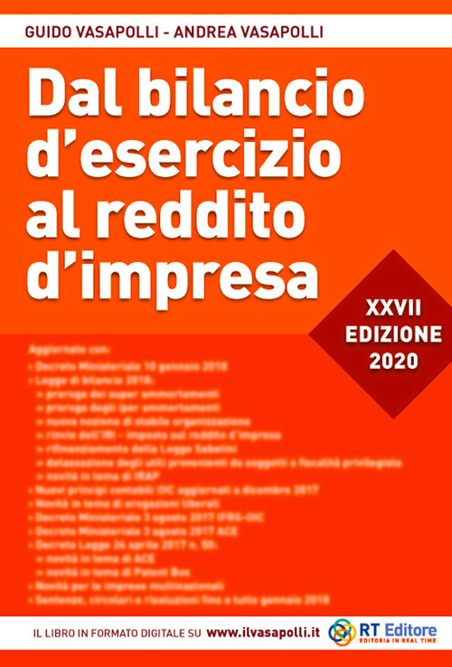 Dal bilancio d'esercizio al reddito d'impresa