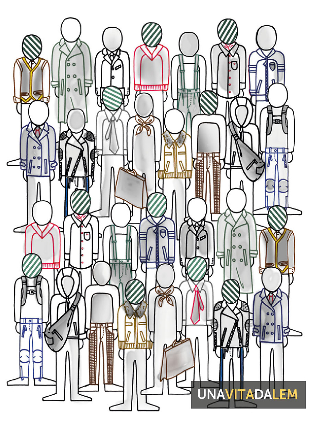 Unavitadalem. Accademia di Belle Arti di Brera. Salone Napoleonico. Catalogo della mostra (Milano, 8-12 febbraio 2018)