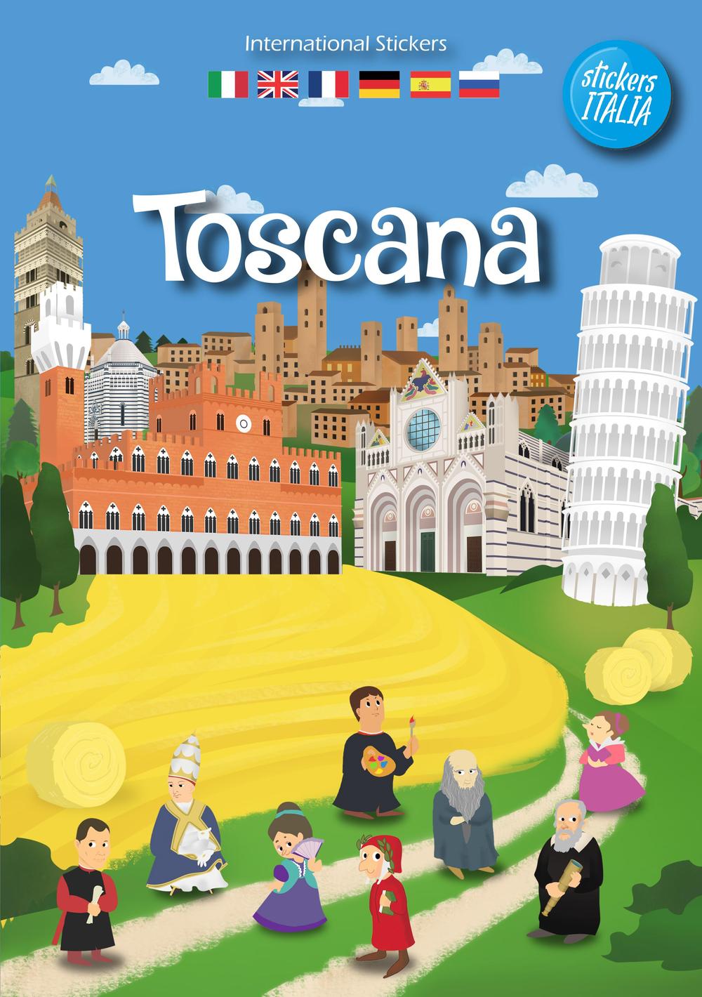 Toscana sticker book