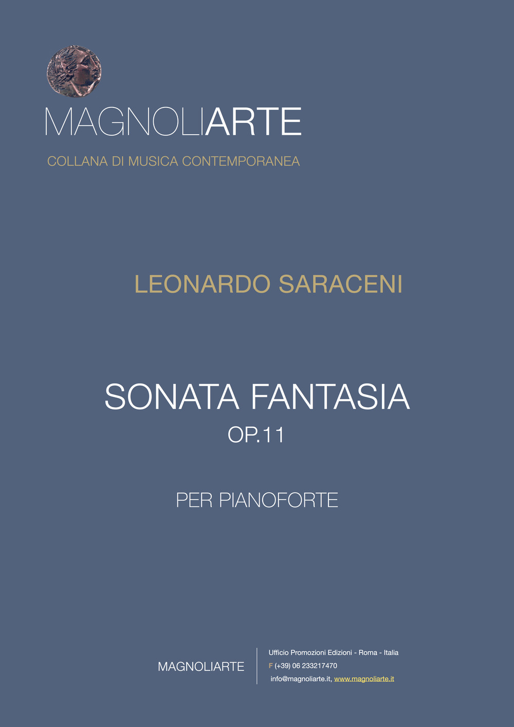 Sonata fantasia Op. 11. Per pianoforte