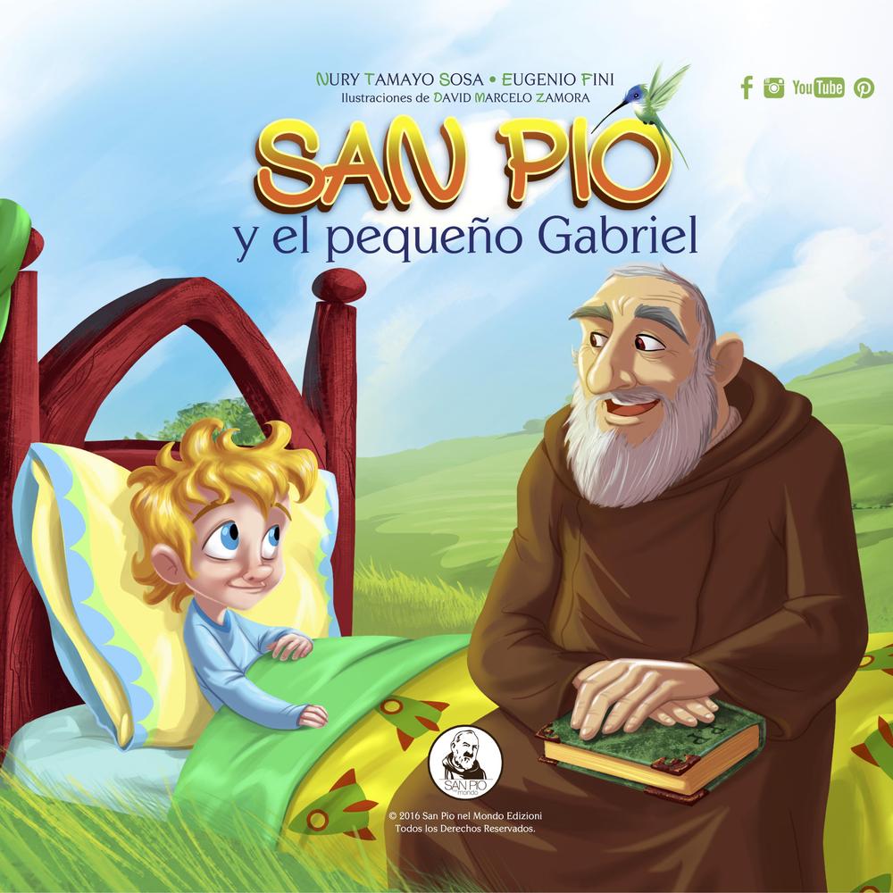 San Pio y el pequeño Gabriel