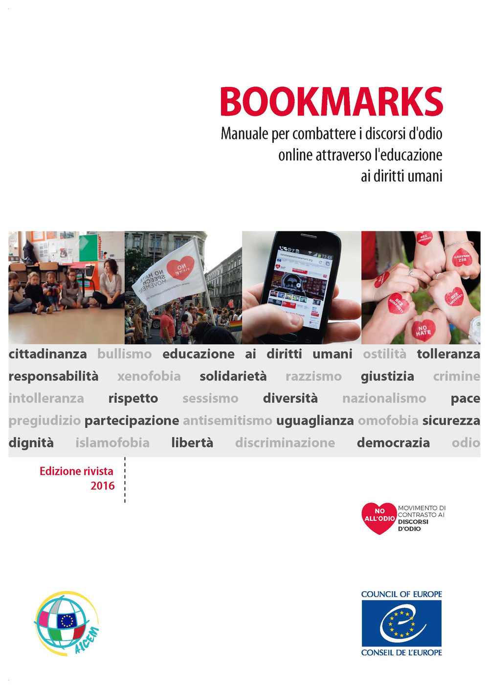 Bookmarks. Manuale per combattere i discorsi d'odio online attraverso l'educazione ai diritti umani