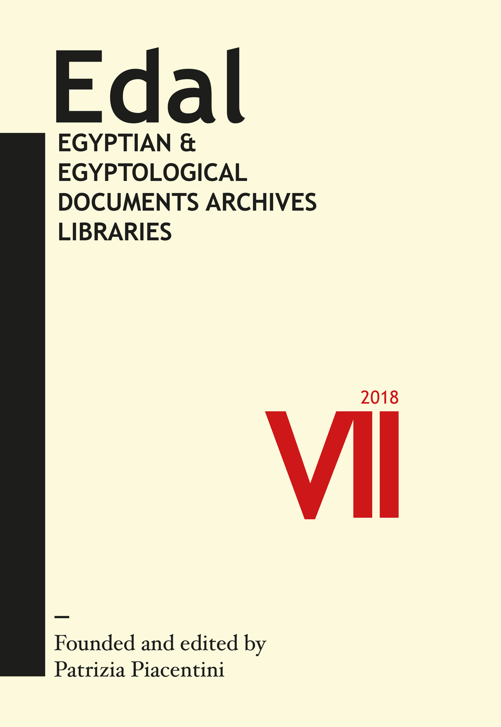 EDAL: egyptian & egyptological documents archives libraries. Vol. 7