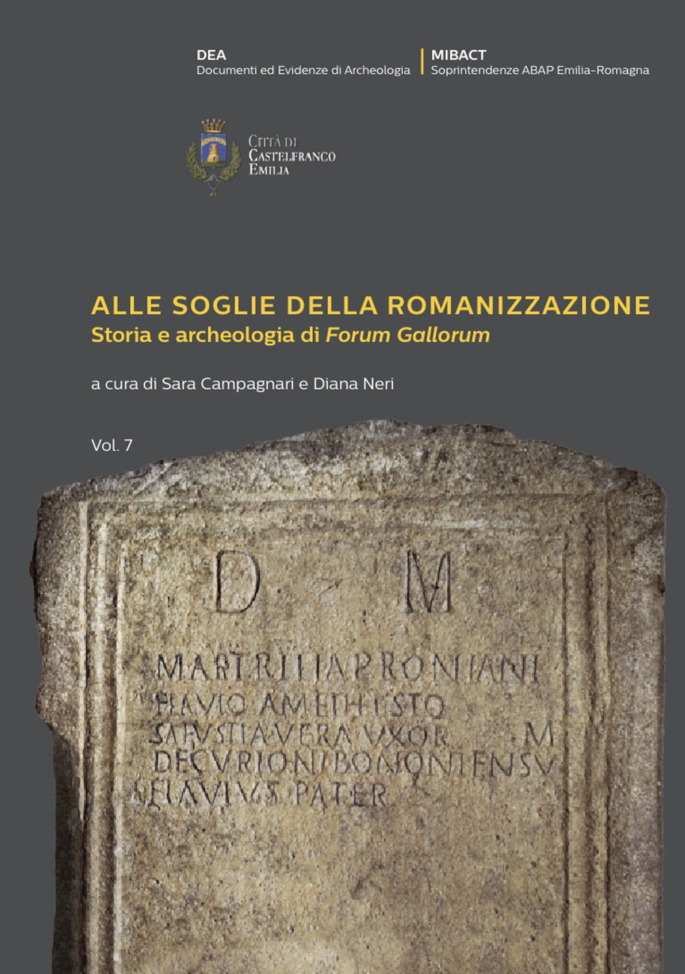 Alle soglie della romanizzazione. Storia e archeologia di «Forum Gallorum». Vol. 7