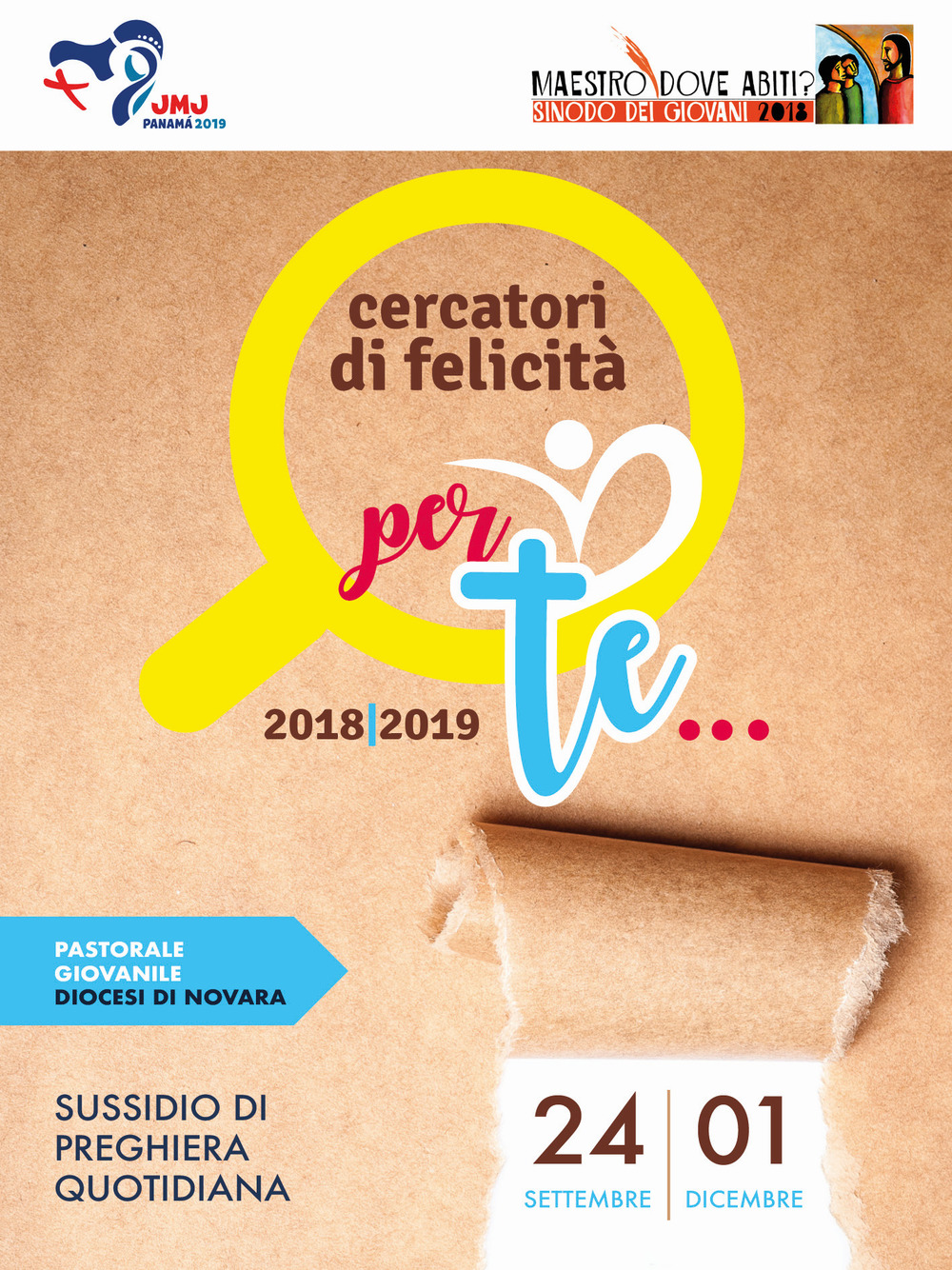 Cercatori di felicità. Sussidio di preghiera quotidiana. Vol. 1: Per te... (24 settembre-1 dicembre)