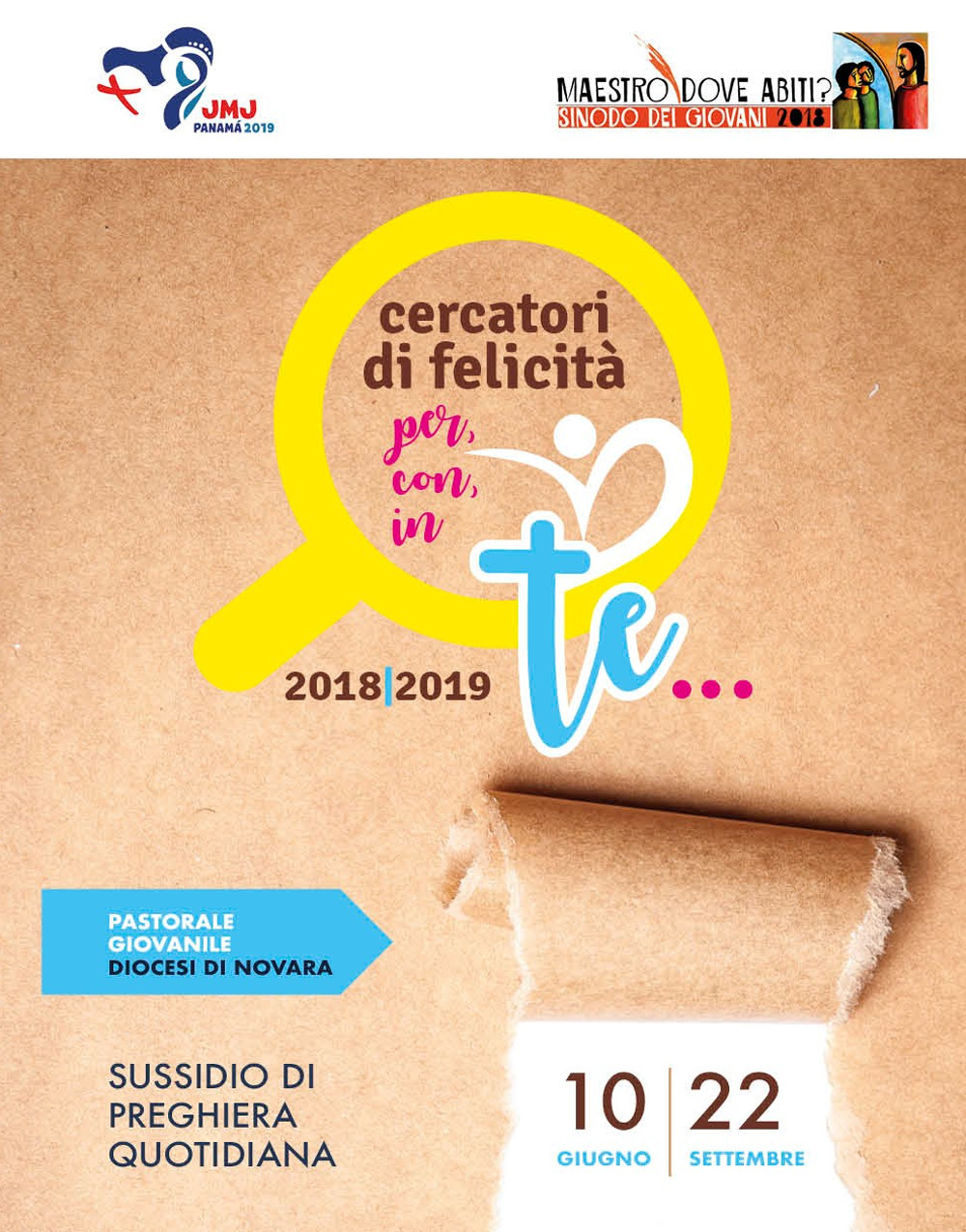 Cercatori di felicità. Sussidio di preghiera quotidiana. Vol. 4: Per, con, in te (10 giugno-22 settembre)