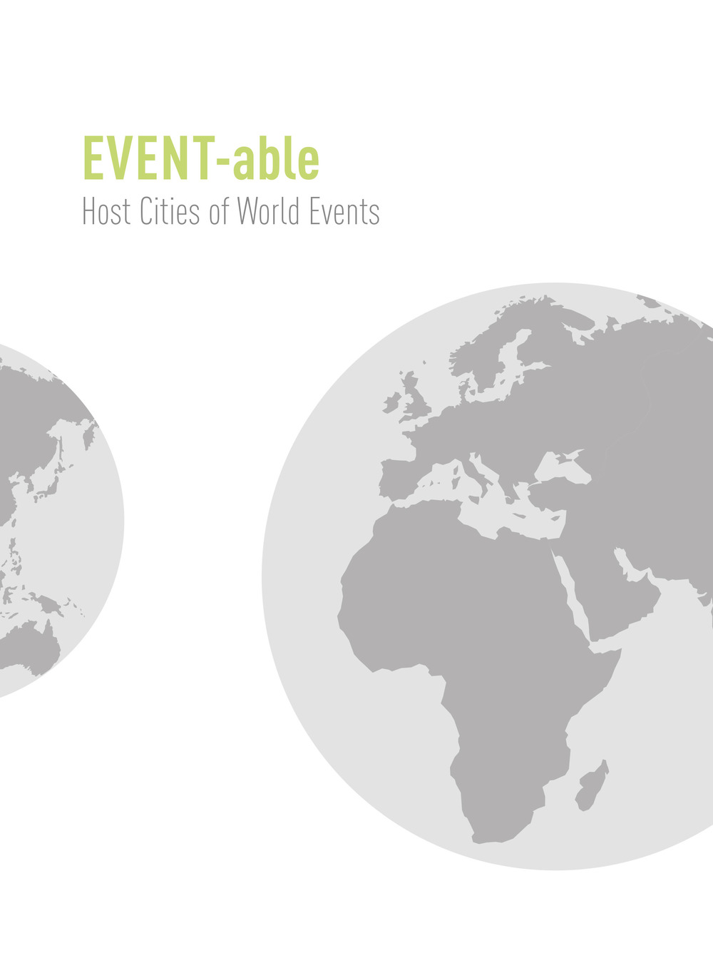 Event-able. Host cities of world events