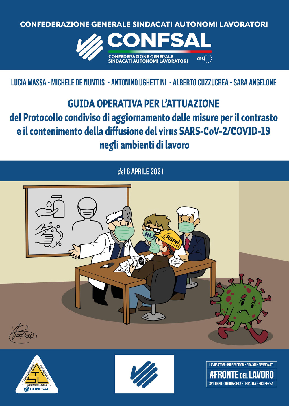 Guida operativa per l’attuazione del protocollo condiviso di aggiornamento delle misure per il contrasto e il contenimento della diffusione del virus SARS-CoV-2/COVID-19 negli ambienti di lavoro