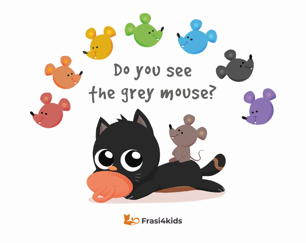Do you see the grey mouse?