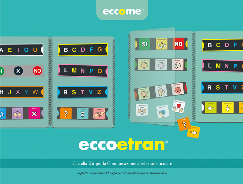 EccoEtran. Cartella kit per la comunicazione a selezione oculare. Ediz. multilingue