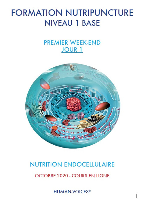 Formazione nutripuntura livello 1. 1° weekend primo e secondo giorno. Ediz. italiana e francese
