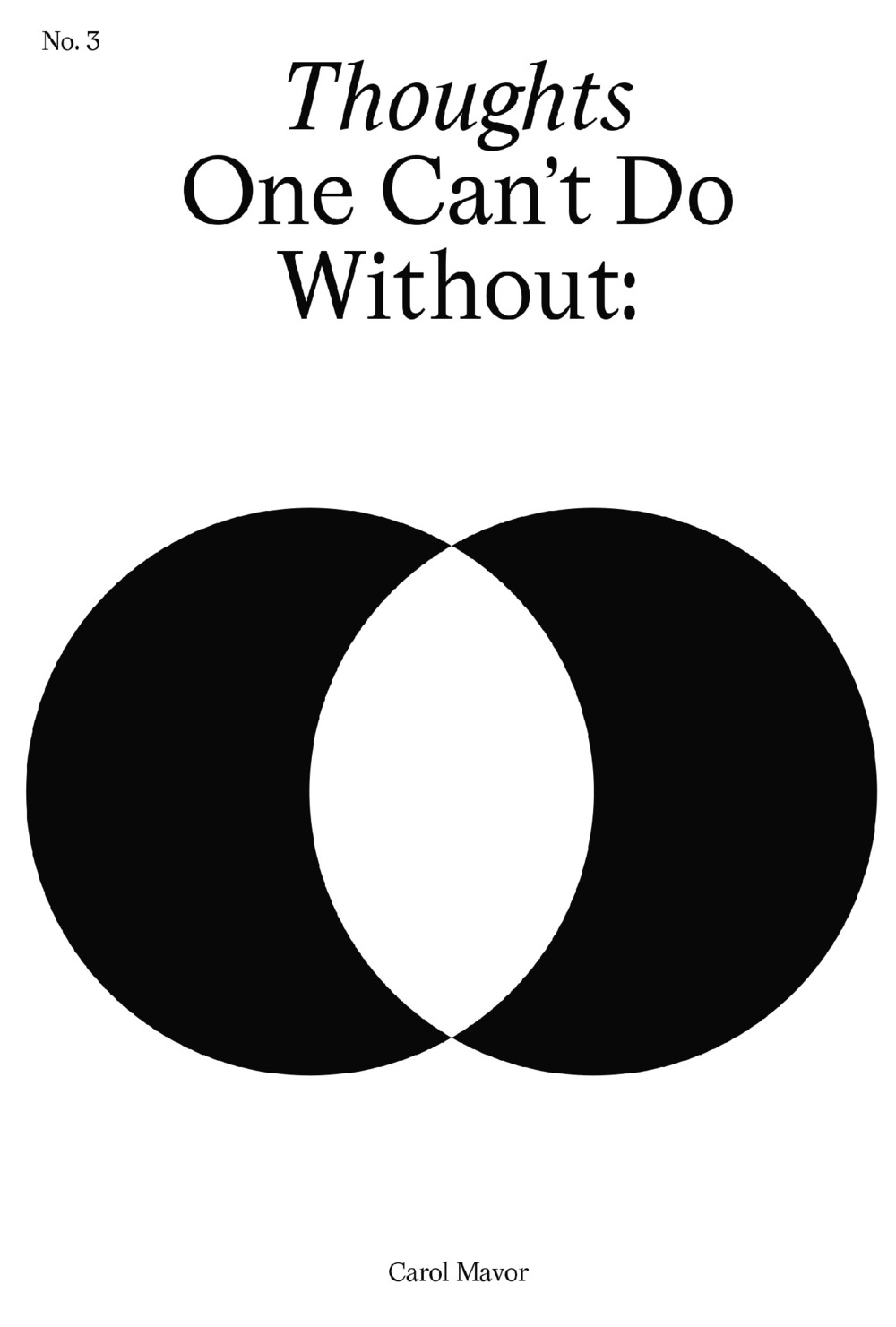 A magpie and an envelope. Thoughts one can't do without