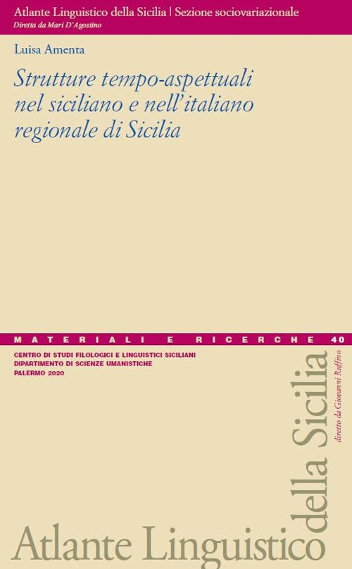 Strutture tempo-aspettuali nel siciliano e nell’italiano regionale di Sicilia